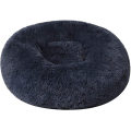 Non-slip Donut Bed Washable Long FauxFur Pet Bed